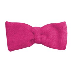 Snappy Rascals Harris Tweed® Dog Bow Tie (Cerise)