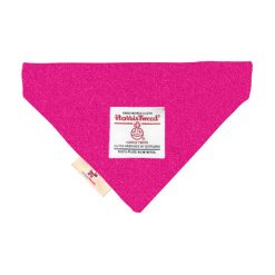 Snappy Rascals Harris Tweed® Dog Bandana (Cerise)